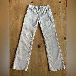 Gap - bootcut stretch, cream color, size 4R